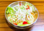 【梅田総本店限定】豚ロースのしゃぶしゃぶ冷麺ごまだれ風味(餃子工房ちびすけ 梅田総本店)