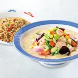 長崎ちゃんぽん　チャーハンセット（リンガーハット ゆめタウン博多店）