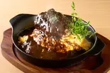 和牛ハンバーグオム（肉オムライス専門店 肉とたまご日本橋店）