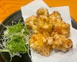 とうもろこし天ぷら（居酒屋羨）