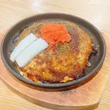 広島お好み豚もち明太焼き(豚、麺、もち、明太子)【マヨ】（【関西風＆広島風お好み焼き・鉄板焼き】 桜家）