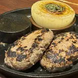 ごちそう肉汁ハンバーグ弁当(300g)(ミートイートアップ吉祥寺店)
