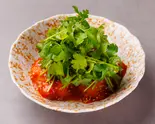 どっさりパクチー鶏チリ(aete)