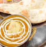 チキンチーズカレーセット Chicken cheese curry set(インド料理&本格カレー ドールパタン DHORPATAN 西大井店)
