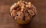 【肉2倍】カットステーキ丼(300g)Cut Beef Steak Bowl（肉テロ！肉たらしくてぎゅう 大井町店）