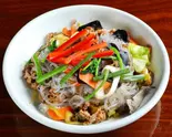 チャプチェプルコギ丼(D) JapchaeBulgogi Rice Bowl ((韓国館)