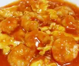 エビ玉子チリソース炒め（張記中華食堂）