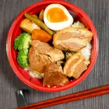 絶品!国産上豚の角煮丼 Stewed Pork Rice Bowl(府中西国分寺角煮専門店そら)