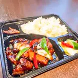 黒酢の酢豚弁当(中華酒場一期一会)