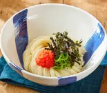 ぶっかけ+めんたいこ+いそのり（Crispy and chewy by udon shin）
