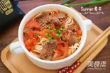 西红柿牛肉面(トマト牛肉)(5+7過橋米線)