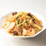 もちもち太麺の炒め焼きそば Fried Noodles（大阪王将 東高円寺）