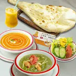ダブルカレーセット Double Curry Set(ニキタインド料理)
