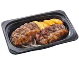 (おかず)ラウンドステーキ約120g＆みすじステーキ約100g（ステーキガスト 与野店）