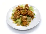 鶏肉の唐揚げ・香味ソースかけ（点心楼 台北）