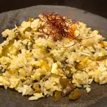 雑魚と高菜のチャーハン（旬彩ゆり根）