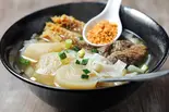 牛バラ澄ましスープ河粉(CAFE@香港)
