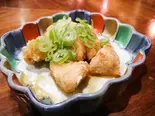 鮪の竜田揚げ(つきじ板前ダイニング斬)