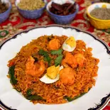 海老ビリヤニ Prawn Biryani（インド料理 マユール）