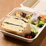 信州きたやつハムと府中産たまごのオムレツサンドイッチ Shinshu Kitayatsu Ham and Fuchu Egg Omelette Sandwich(カフェ オレンジブーツ cafe orange boots)