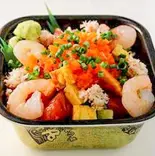 バラ丼（丼丸 西早稲田店）