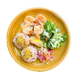 スパイシーガーリックシュリンププレート(6P) Spicy Garlic Shrimp Plate (6 Pieces)（hale'aina HOA Shibuya）