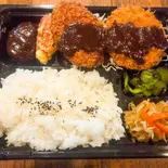 コロッケメンチ弁当（定食 あぶく）
