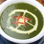 ほうれん草チキンカレーHourensou chicken curry（ハヌマン 石川台店）