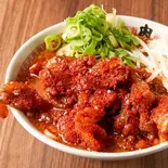辛い肉汁麺レベル2(肉汁麺ススム 新橋店)