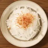 新玉ねぎのオニオンスライス（有機野菜とお肉のABステーキ）