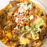 キムチ牛丼（喫茶ミンク）