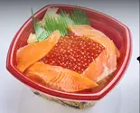石狩丼（和楽丼丸 稲田堤店）