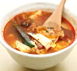 豆腐スープ Tofu Soup（シッダールタパレス 雪谷 田園調布店）