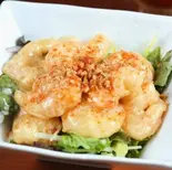 エビのマヨネーズ和え(四川麻辣火鍋 天府 関内店)