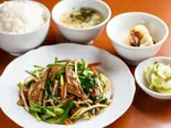ニラレバ定食(四川麻辣火鍋 天府 桜木町店(中華料理・定食・ラーメン・餃子))