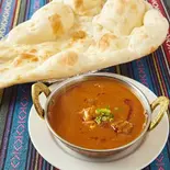 マトンカレーセット Mutton Curry Set（ナマステナンガルNamaste Nanghar）