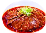 牛肉の特製ソースかけ(红油牛肉)（中華料理 玉仙楼 大塚店）