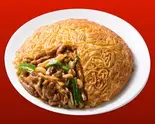 牛肉入り辛口梅蘭やきそば(梅蘭上野の森さくらテラス店)