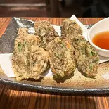 もずく(天ぷら)（Dining IZAKAYA てぃーだんぶい）