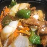 牛肉オイスターソース炒め（中華家 隆華）
