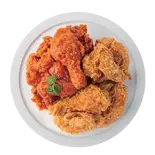 ハーフ＆ハーフチキン Half ＆ Half Chicken 반반치킨（ネネチキンあけぼのばし店）