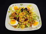 ひよこ豆のサラダ Chickpea Salad（インドネパールレストランザイカ新所沢）