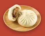 セロリ豚肉まん(猪肉芹菜大包子)（壹碗粉）