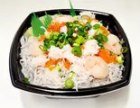 しらすチラシ丼Whitebait chirashi rice bowl（海鮮丼’z 駒込店）