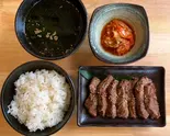ハラミ定食（焼肉 たんときどきはらみ なんば道頓堀店）