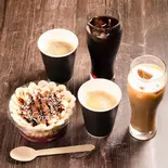 チョコバナナボウル ドリンクセット(コーヒーorカフェオレ)（WHO ARE YOU！？）