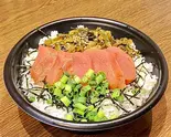 高菜明太丼（もつ鍋X九州おつまみ くすお銀座店）