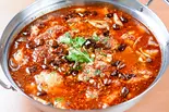 四川風魚の秘製スープ煮込み(スズキ使用)【川覇水煮魚】(鱸魚)（川覇王）
