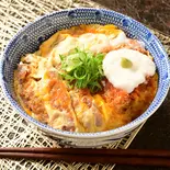 とろろワサビカツ丼（カツ丼屋 八方 平井店）