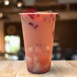 いちごミルクプリンティー Strawberry Milk Pudding Tea（PURRKS TAPI LUCKY）
